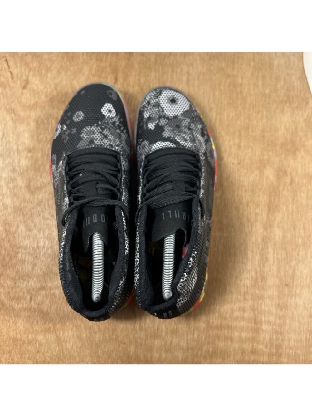 NO BULL Women Size 9 Floral SuperFabric Trainers Running Shoes Mid Top - Picture 5 of 8